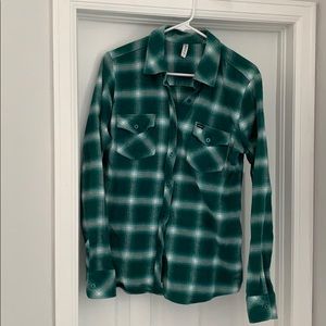 RVCA flannel button down